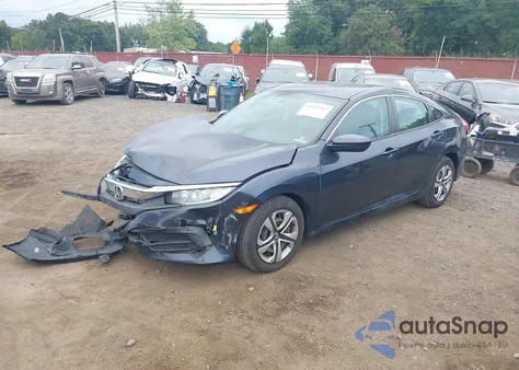 2017 Honda Civic Lx из США, поврежденный, VIN 2HGFC2F5XHH509537